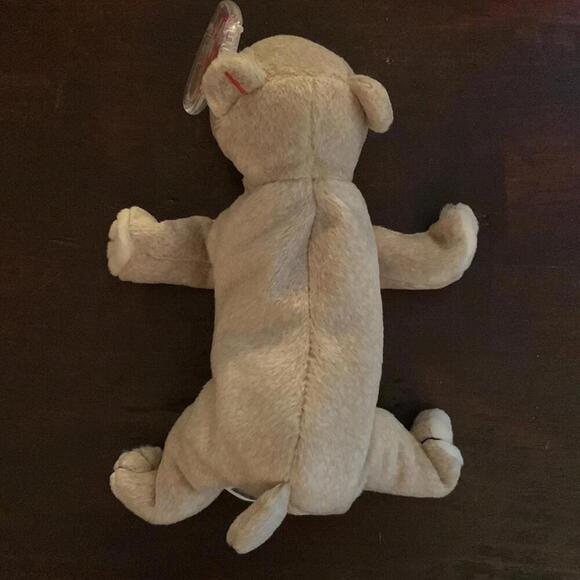 🍁Ty beanie baby Bear Almond April 14, 1999 - Picture 4 of 12